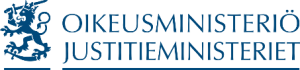 oikeusministeriön logo